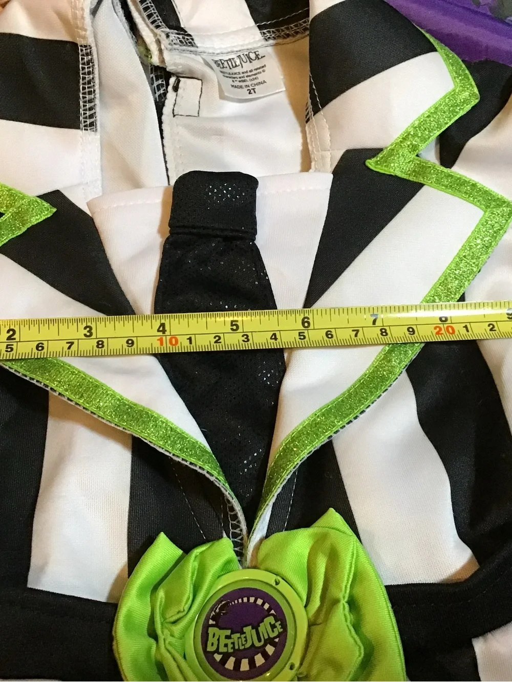 Beetlejuice toddler dress